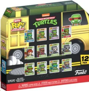 TORTUGAS NINJA PACK DE 12 FIGURAS BITTY POP! VINYL 2,5 CM