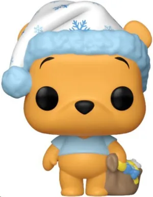 WINNIE THE POOH HOLIDAY 2025 LLAVEROS POCKET POP! VINYL POOH TREE HOLIDAY BOX 4 CM
