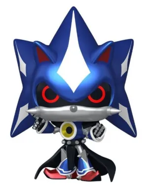 SONIC THE HEDGEHOG POP! GAMES FIGURA VINILO NEO METAL SONIC (MT) 9 CM