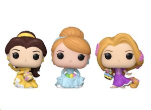 DISNEY POCKET POP! PACK 3 MINIFIGURAS PRINCESAS DISNEY HUEVO 4 CM