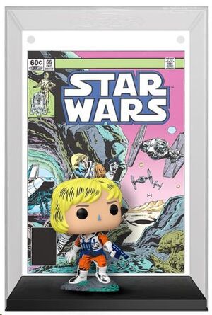 STAR WARS POP! COMIC COVER LUKE SKYWALKER DE 9 CM