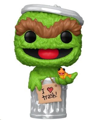 OSCAR THE GROUCH FIGURE POP! VINYL - SESAME STREET