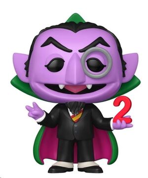 SESAME STREET-VINYL THE COUNT POP!