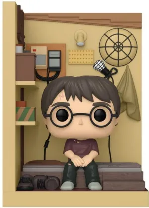 HARRY POTTER FIGURA POP! NOOKS VINYL HARRY POTTER EN ARMARIO 9 CM