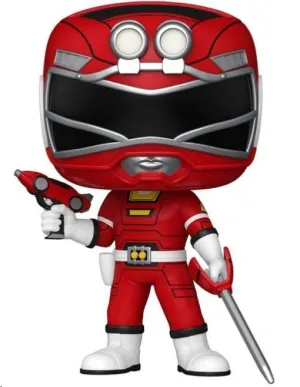 POWER RANGERS GENERATIONS (TOMMY) POP! MOVIES VINYL FIGURA TURBO - RED RANGER 9 CM