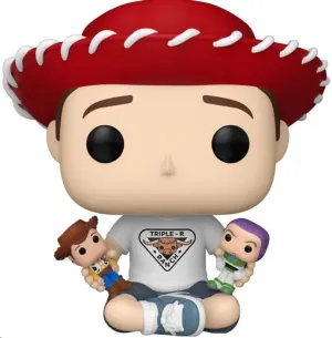 TOY STORY POP! DISNEY VINYL FIGURA ANDY (30TH ANNIVERSARY) 9 CM