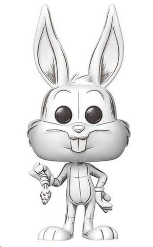 LOONEY TUNES FIGURA POP! SKETCHED DECO VINYL BUGS BUNNY 9CM