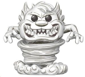 LOONEY TUNES FIGURA POP! SKETCHED DECO VINYL DEMONIO DE TASMANIA 9CM