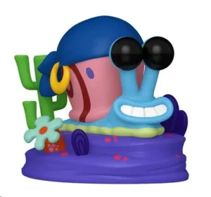 BOB ESPONJA EN BUSCA DE LOS PANTALONES CUADRADOS FIGURA POP! VINYL GARY PIRATA 9 CM