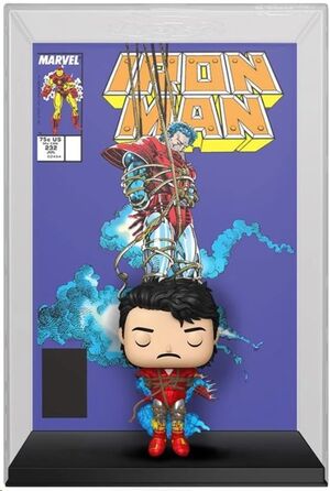 IRON MAN POP! COMIC COVER FIGURA IRON MAN 9 CM