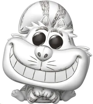 ALICIA EN EL PAIS DE LAS MARAVILLAS POP! DISNEY VINYL FIGURA SKETCHED- CHESHIRE CAT 9 CM