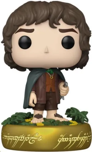 EL SEÑOR DE LOS ANILLOS POP! PLUS MOVIES VINYL FIGURA FRODO BAGGINS (GLOW) 9 CM