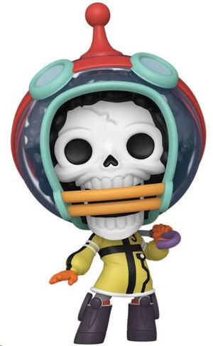 ONE PIECE FIGURA POP! ANIMATION BROOK (EGGHEAD) 9 CM