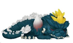 GODZILLA SUPER SIZED POP! MOVIES VINYL FIGURA SLEEPING SPACE GODZILLA 15 CM