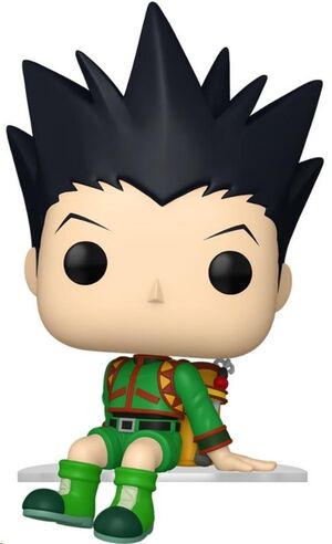 HUNTER X HUNTER POP! ANIMATION FIGURA GON FREECS (SENTADO) 9 CM
