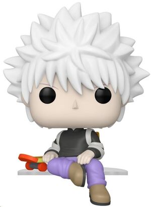 HUNTER X HUNTER POP! ANIMATION FIGURA KILLUA ZOLDYCK (SENTADO) 9 CM
