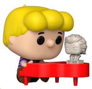 PEANUTS POP! PREMIUM VINYL FIGURA SCHROEDER 9 CM