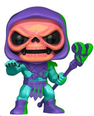 MASTERS DEL UNIVERSO POP! TELEVISION VINYL FIGURA SKELETOR (COMIC DECO) 9 CM