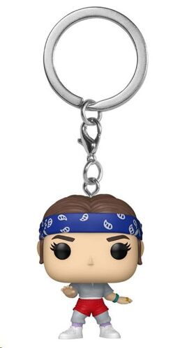 STRANGER THINGS LLAVEROS POCKET POP! VINYL ELEVEN WITH BANDANA 4 CM