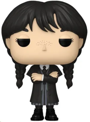 WEDNESDAY FIGURA POP! TV VINYL WEDNESDAY 9 CM