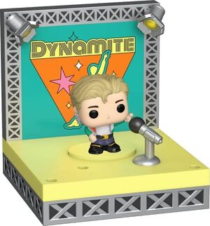 BTS BITTY POP! STAGES VINYL FIGURAS JIMIN (DYNAMITE) 2,5 CM