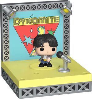 BTS BITTY POP! STAGES VINYL FIGURAS JUNG KOOK (DYNAMITE) 2,5 CM