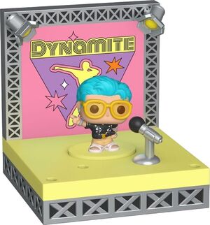 BTS BITTY POP! STAGES VINYL FIGURAS RM (DYNAMITE) 2,5 CM