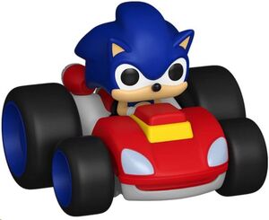 SONIC THE HEDGEHOG SUPER RACERS DIECAST FIGURA SONIC 5 CM