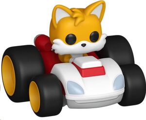 SONIC THE HEDGEHOG SUPER RACERS DIECAST FIGURA TAILS 5 CM