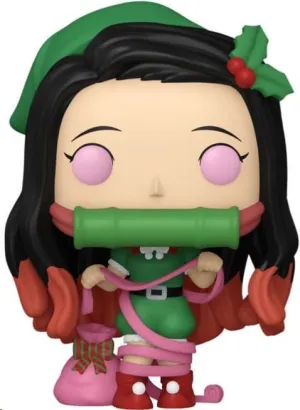 GUARDIANES DE LA NOCHE POP! PLUS ANIMATION VINYL FIGUREN NEZUKO (HOLIDAY) 9 CM