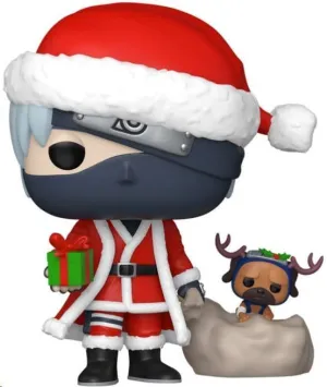 NARUTO SHIPPUDEN POP! PLUS ANIMATION VINYL FIGURA KAKASHI (HOLIDAY) 9 CM