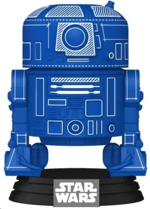STAR WARS FIGURA POP! VINYL R2-D2 BLUEPRINT 9 CM