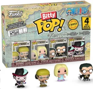 ONE PIECE PACK DE 4 FIGURAS BITTY POP! VINYL USOPP 2,5 CM