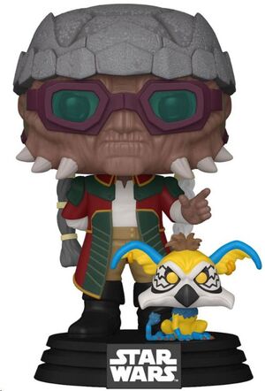 STAR WARS CABEZÓN POP! VINYL HONDO AND PIKK 9 CM