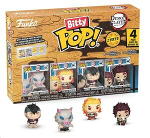 GUARDIANES DE LA NOCHE PACK DE 4 FIGURAS BITTY POP! VINYL INOSUKE 2,5 CM
