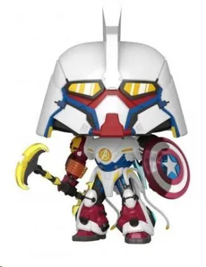 ¿QUÉ PASARÍA SI...? SUPER SIZED POP! MARVEL VINYL FIGURA SUPER MECH 15 CM