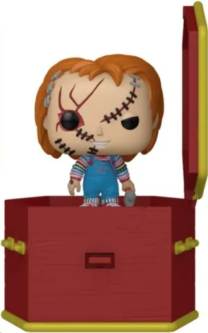 CHUCKY: EL MUÑECO DIABÓLIC FIGURA COFFIN POCKET POP! VINYL CHUCKY