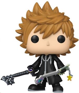 KINGDOM HEARTS POP! GAMES VINYL FIGURA ROXAS WITH KEYBLADES 9 CM