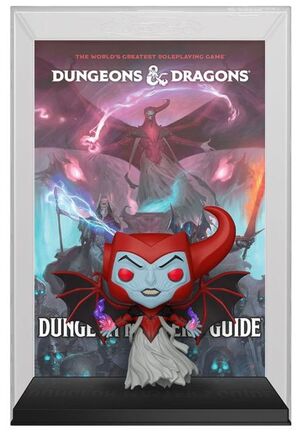 DUNGEONS & DRAGONS POP! BOOK COVER VINYL FIGURA 2024 DUNGEON MASTER'S GUIDE - VENGER 9 CM