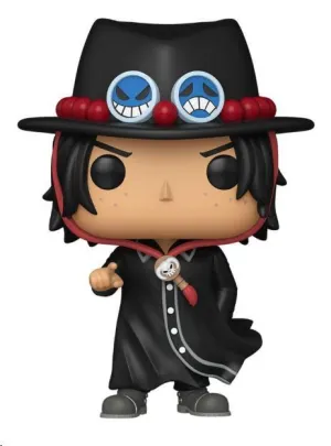 ONE PIECE POP! ANIMATION VINYL FIGURA PORTGAS D. ACE INTRO EXCLUSIVO 9 CM