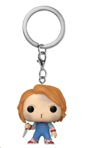 CHUCKY MUÑECO DIABOLICO POP! VINILO HORROR CHUCKY 4 CM