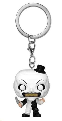 TERRIFIER POP! ART THE CLOWN LLAVERO 4 CM