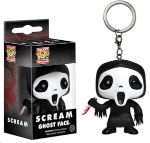SCREAM LLAVERO FIG 4 CM GHOSTFACE POCKET POP SERIE HORROR                  