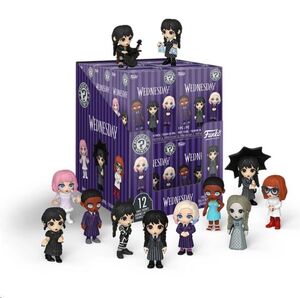 WEDNESDAY MYSTERY MINIS MINIFIGURAS 5 CM EXPOSITOR PDQ (12)