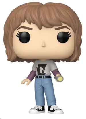 STRANGER THINGS POP! TV VINYL FIGURA ROBIN BUCKLEY WITH FLASHLIGHT EXCLUSIVO 9 CM