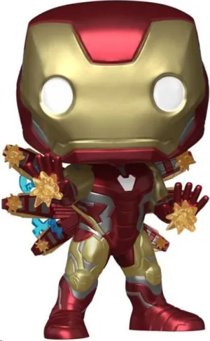 AVENGERS: ENDGAME FIGURA POP! PLUS VINYL IRON MAN BEAMS (GLOW) 9 CM