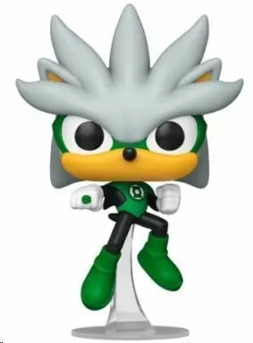 DC X SONIC POP! VINYL FIGURA SILVER / GREEN LANTERN 9 CM