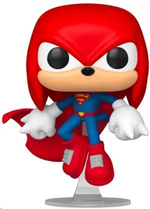 DC X SONIC POP! VINYL FIGURA KNUCLES / SUPERMAN 9 CM