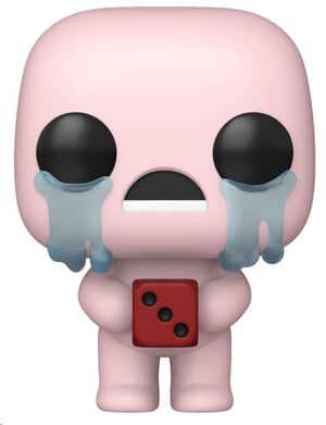 BINDING OF ISAAC POP! GAMES VINYL FIGURA ISAAC W/DICE 9 CM