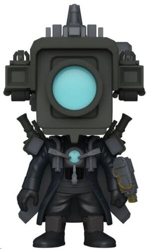 SKIBIDI TOILET POP! ROCKS VINYL FIGURA TITAN CAMERAMAN 9 CM